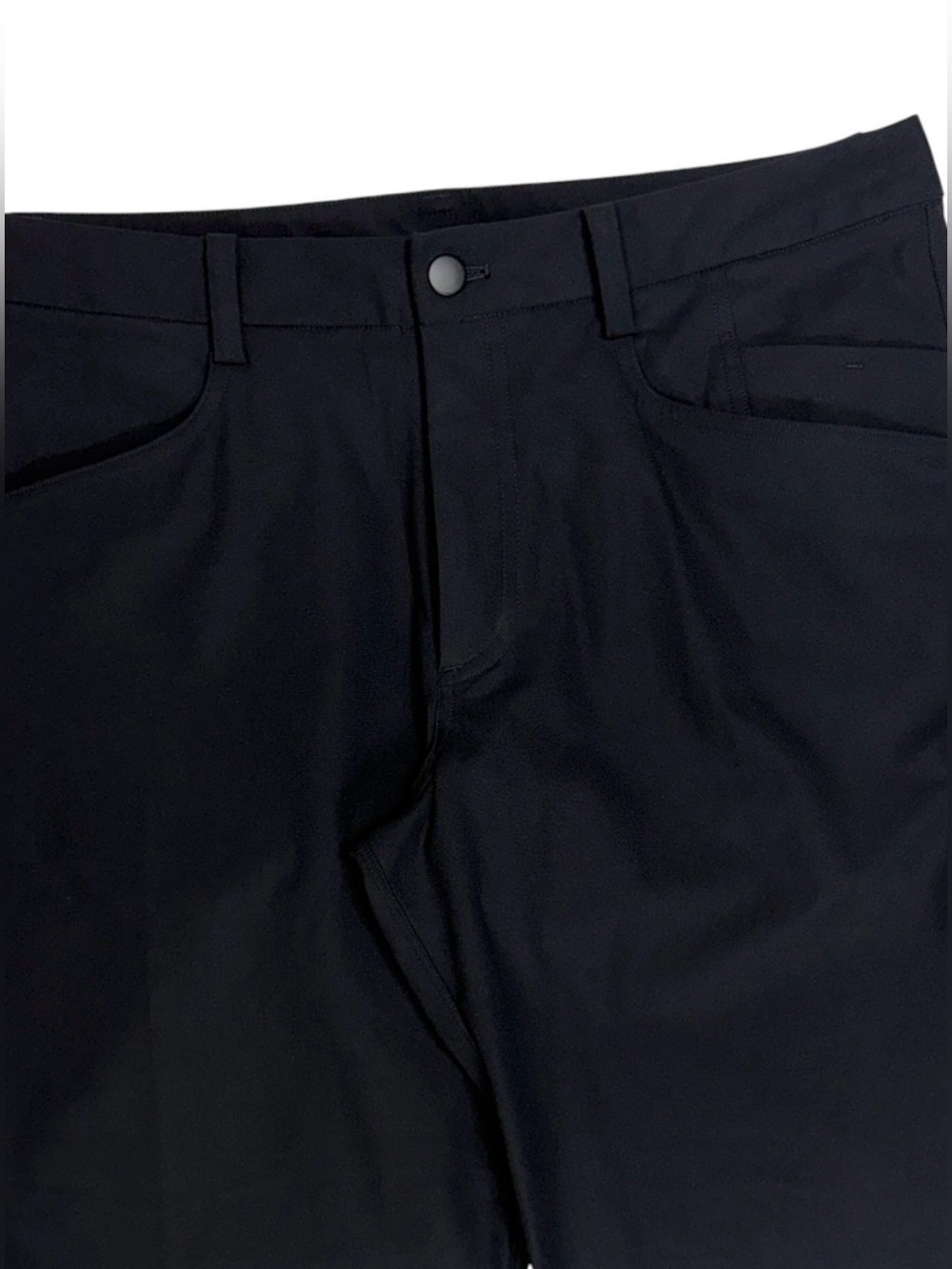 Lululemon Pants Men 34x34 Black ABC 5 Pocket Golf Classic Casual Chino Warpstrem